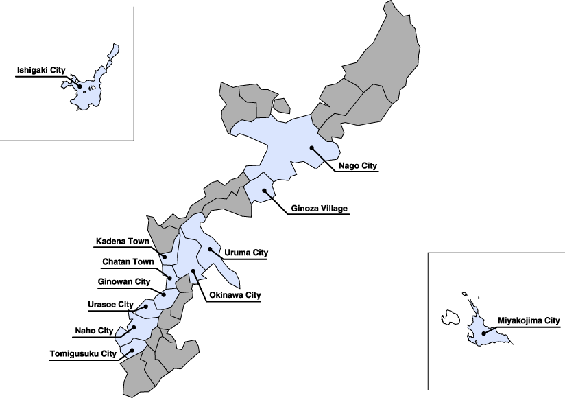 支援施設状況地図